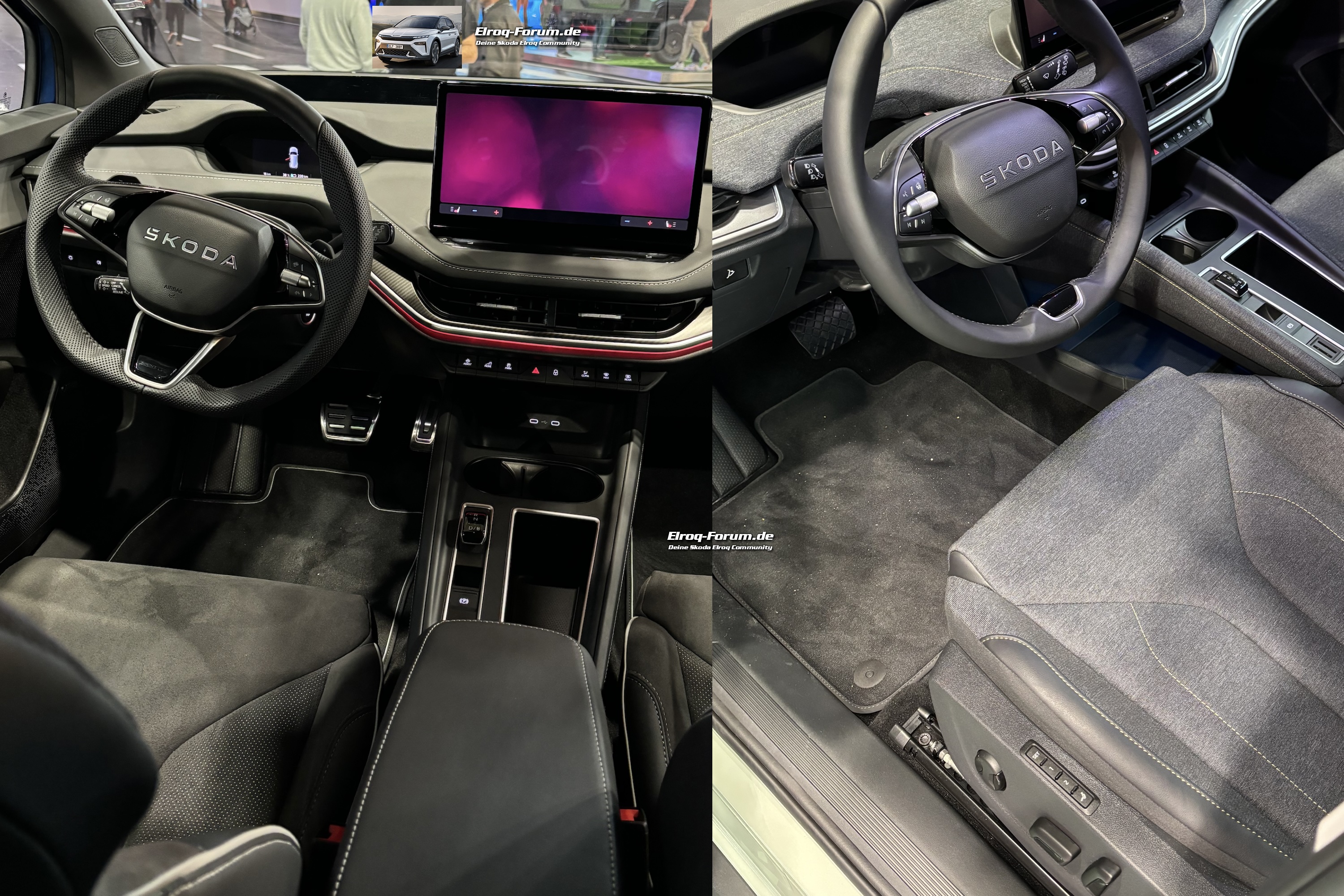 Skoda Elroq Bilder Interieur neu