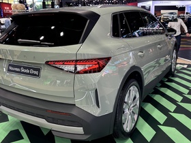 Skoda Elroq Bilder Heckansicht Paris